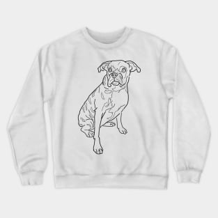 Plenty of Pets---Boxer Crewneck Sweatshirt